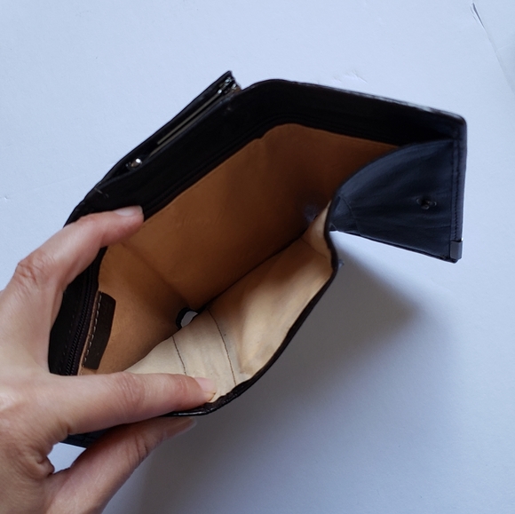 NWT Multicolored Patchwork Leather Wallet Animal Print Wallet - Picture 2 of 16